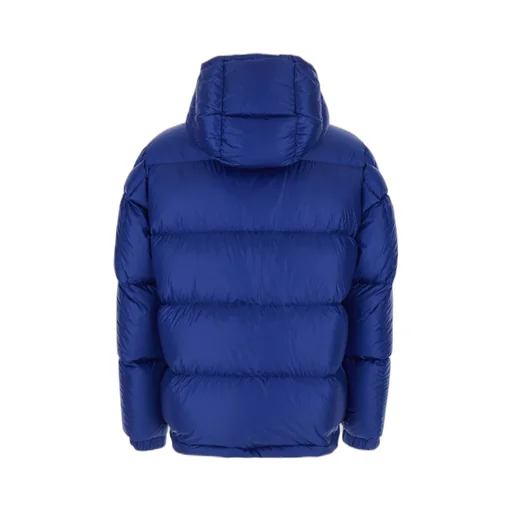 Logo Patch Hooded Puffer Jacket