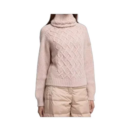 Logo Patch Turtleneck Jumper