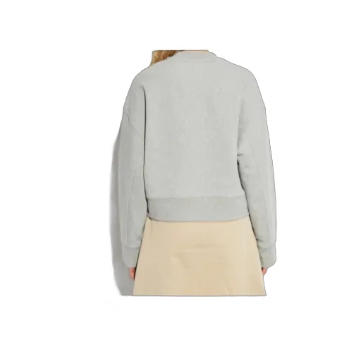Logo Embroidered Crewneck Sweatshirt