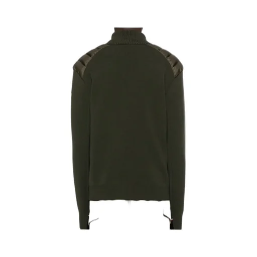 Zip-Up High Neck Cardigan