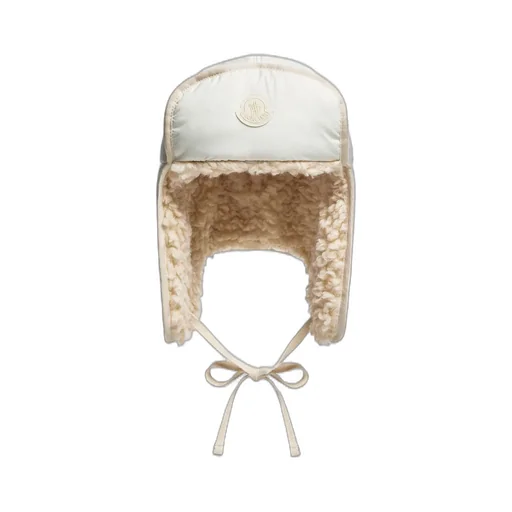 Logo Patch Reversible Teddy Hat