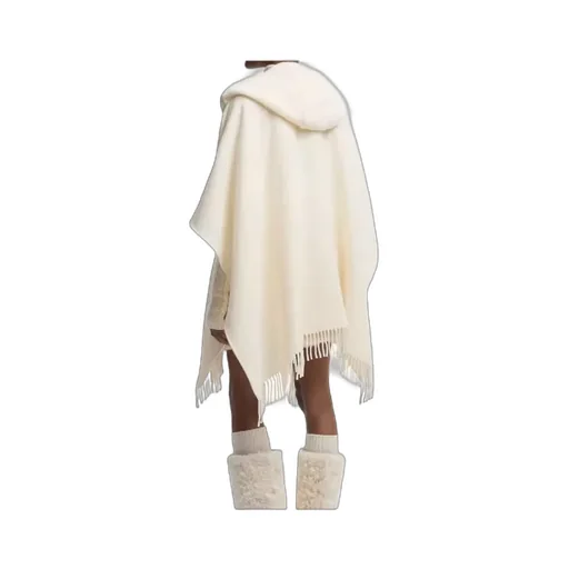 Belted Fringed Cape
