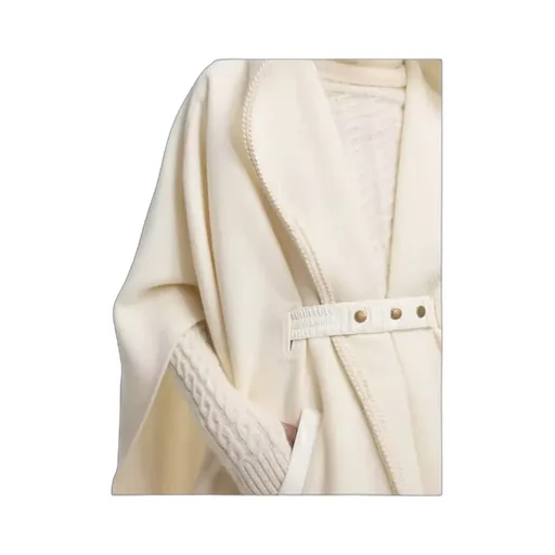 Belted Fringed Cape