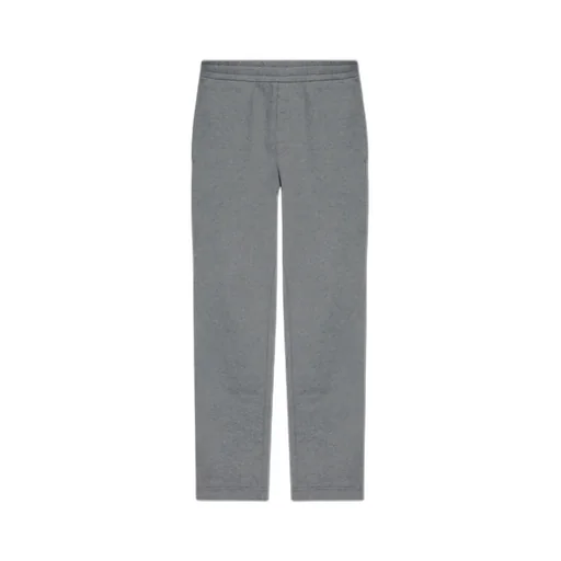 Logo Patch Straight-Leg Pants