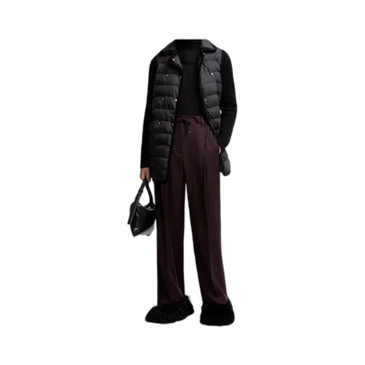 Double-Breasted Padded Cardigan
