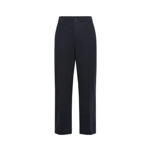 Embossed Logo Cotton Track Pants