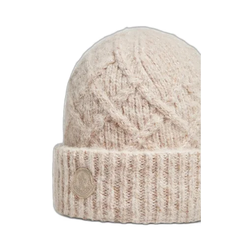 Logo Patch Knitted Beanie