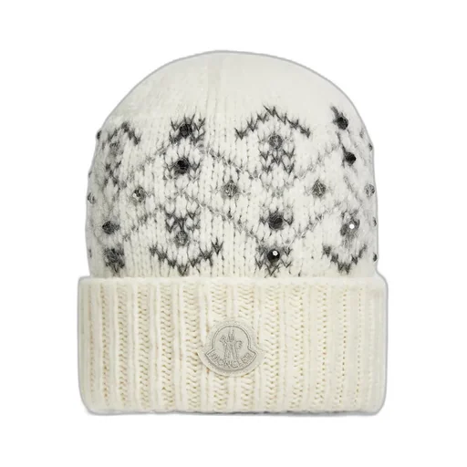 Logo Patch Knitted Beanie