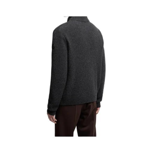Padded Zip-Up Cardigan