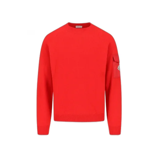 Logo Patch Crewneck Sweater