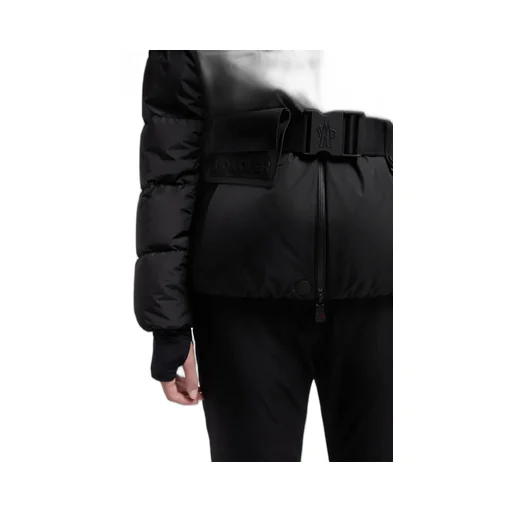 Buckled Waist Padded Jacket