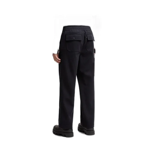 Embossed Logo Cotton Track Pants