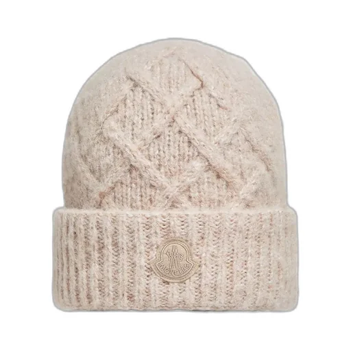 Logo Patch Knitted Beanie