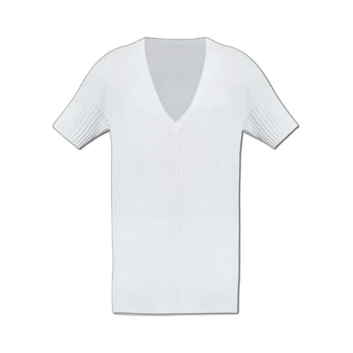 V-Neck Knitted Top