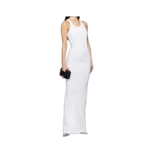 Heavy Cotton Jersey Maxi Dress