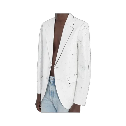 Painted Suit Jacket