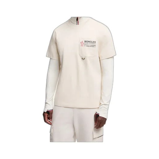 Pattern-Printed Crewneck T-Shirt