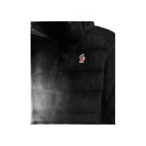 Logo Embroidered Zip-Up Jacket