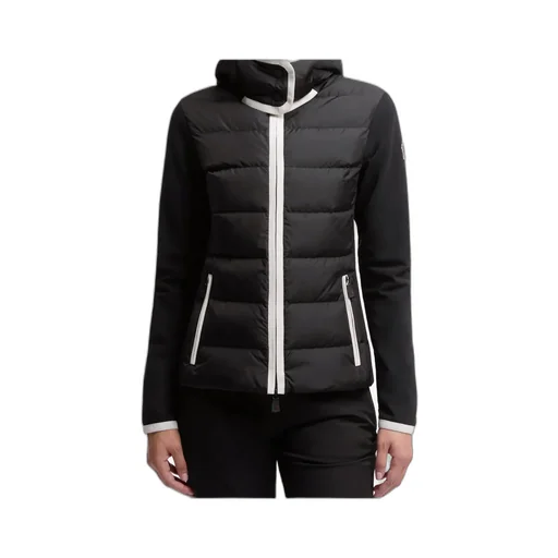 Logo Embroidered Zip-Up Jacket