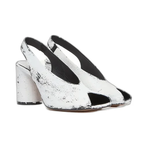 Peep Toe Slingback Sandals