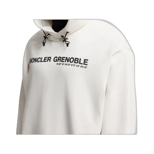 Grenoble Logo Embroidered Long-Sleeved Hoodie