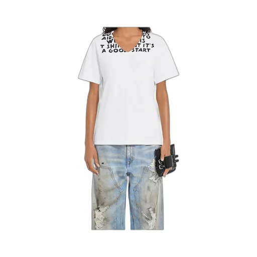 V-Neck Sida T-Shirt