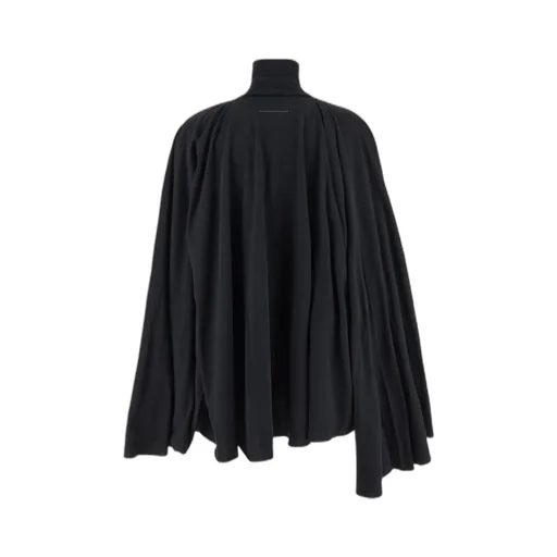 Long-Sleeved High Neck Mini Dress