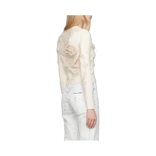 Distressed Blend Jumper