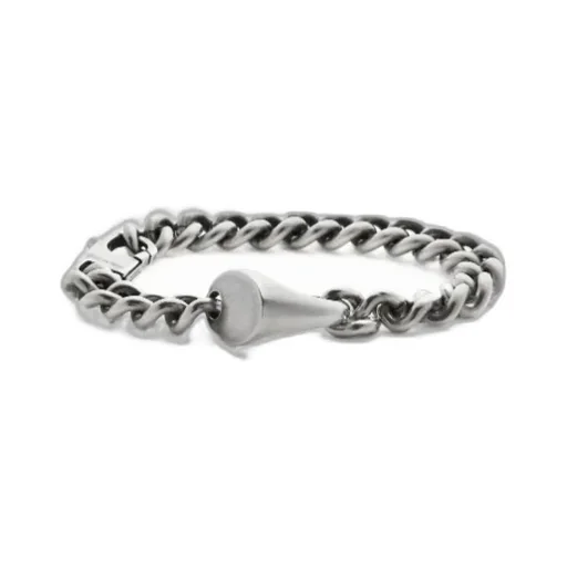 Signet Ring-Charm Numeric Bracelet