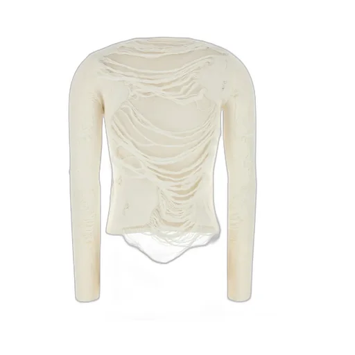 Distressed Blend Jumper