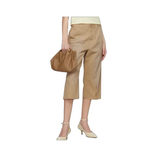 Used-Effect Bermuda Shorts