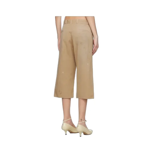 Used-Effect Bermuda Shorts