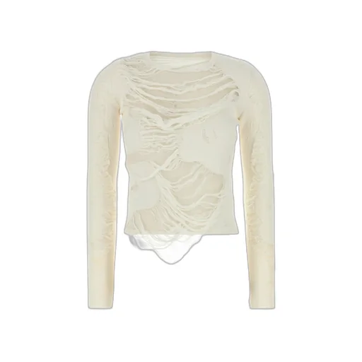 Distressed Blend Jumper