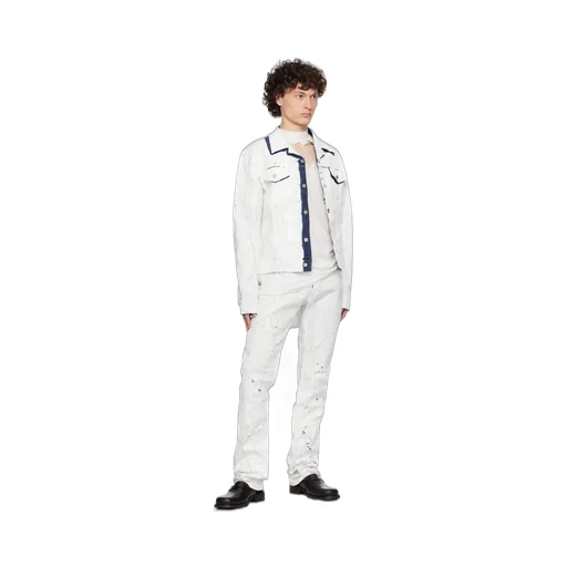 Coated Denim Jacket