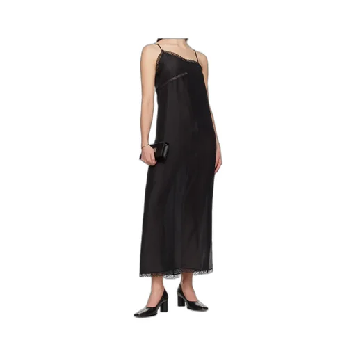 Asymmetric Silk Dress