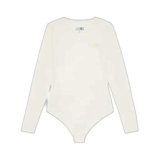 Numbers-Motif Bodysuit