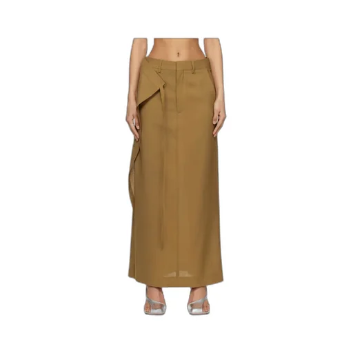Tie Maxi Skirt