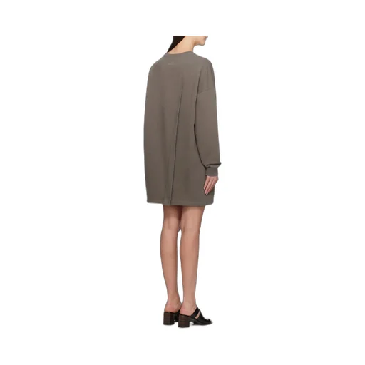 Sweat Jersey Darting Minidress