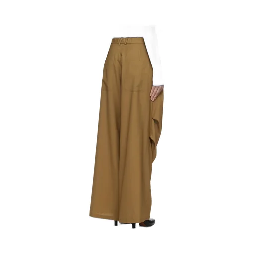 Tailoring Wool Canvas Trousers