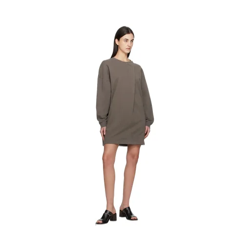 Sweat Jersey Darting Minidress