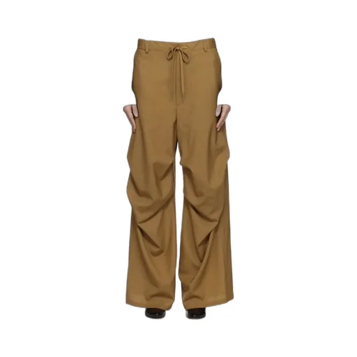Tailoring Wool Canvas Trousers