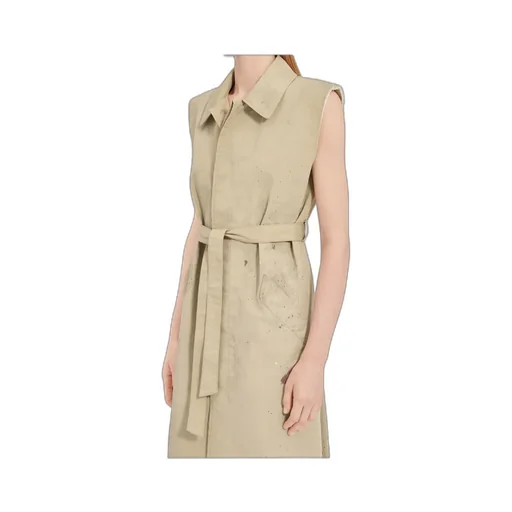 Belted Waist Waistcoat