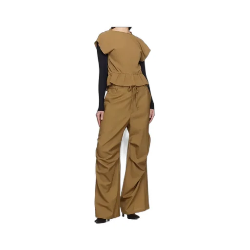 Tailoring Wool Canvas Trousers