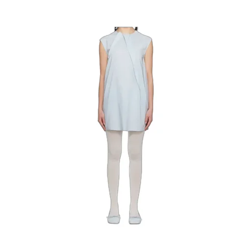 Cotton-Blend Poplin Minidress