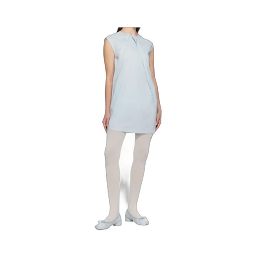 Cotton-Blend Poplin Minidress