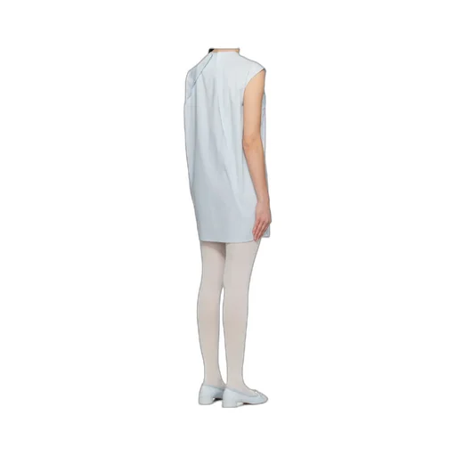 Cotton-Blend Poplin Minidress