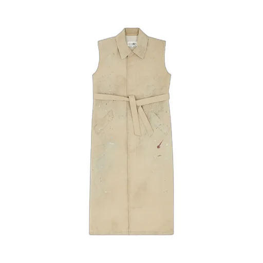 Belted Waist Waistcoat