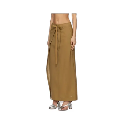 Tie Maxi Skirt