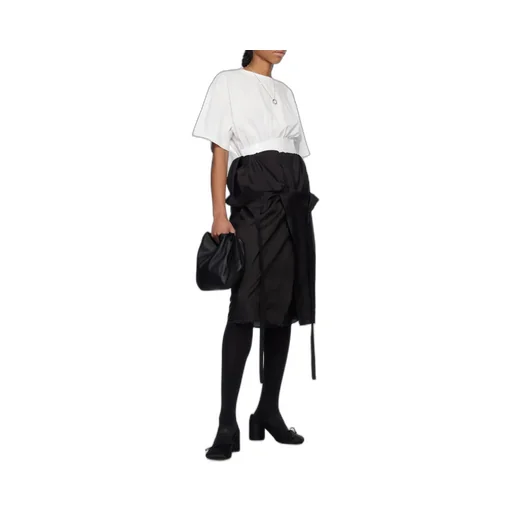 Frayed Edge Midi Skirt