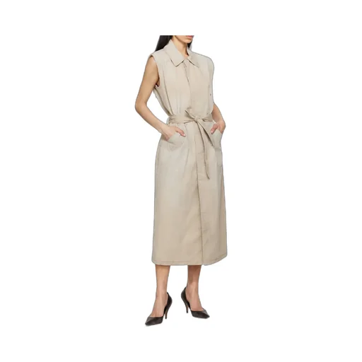 Belted Waist Waistcoat